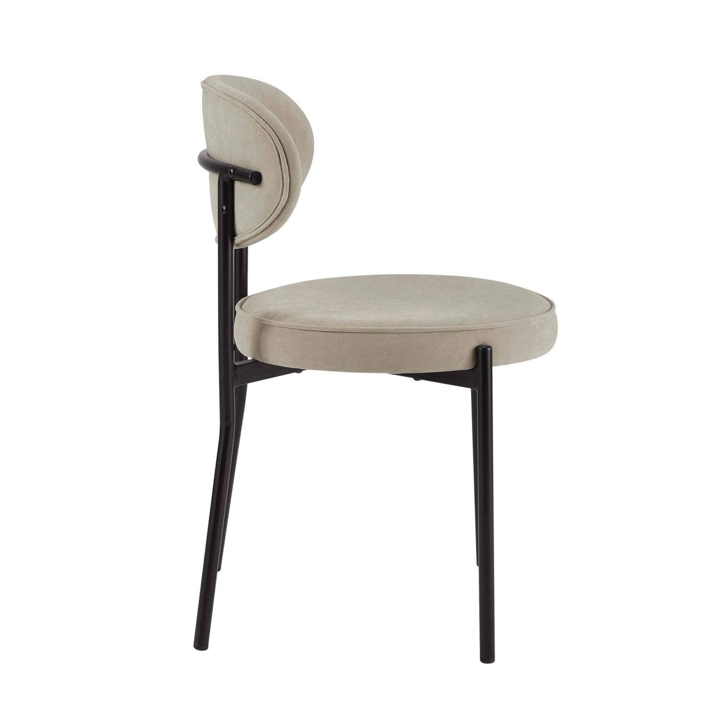 Dusk Mia Dining Chair in Matte Velvet