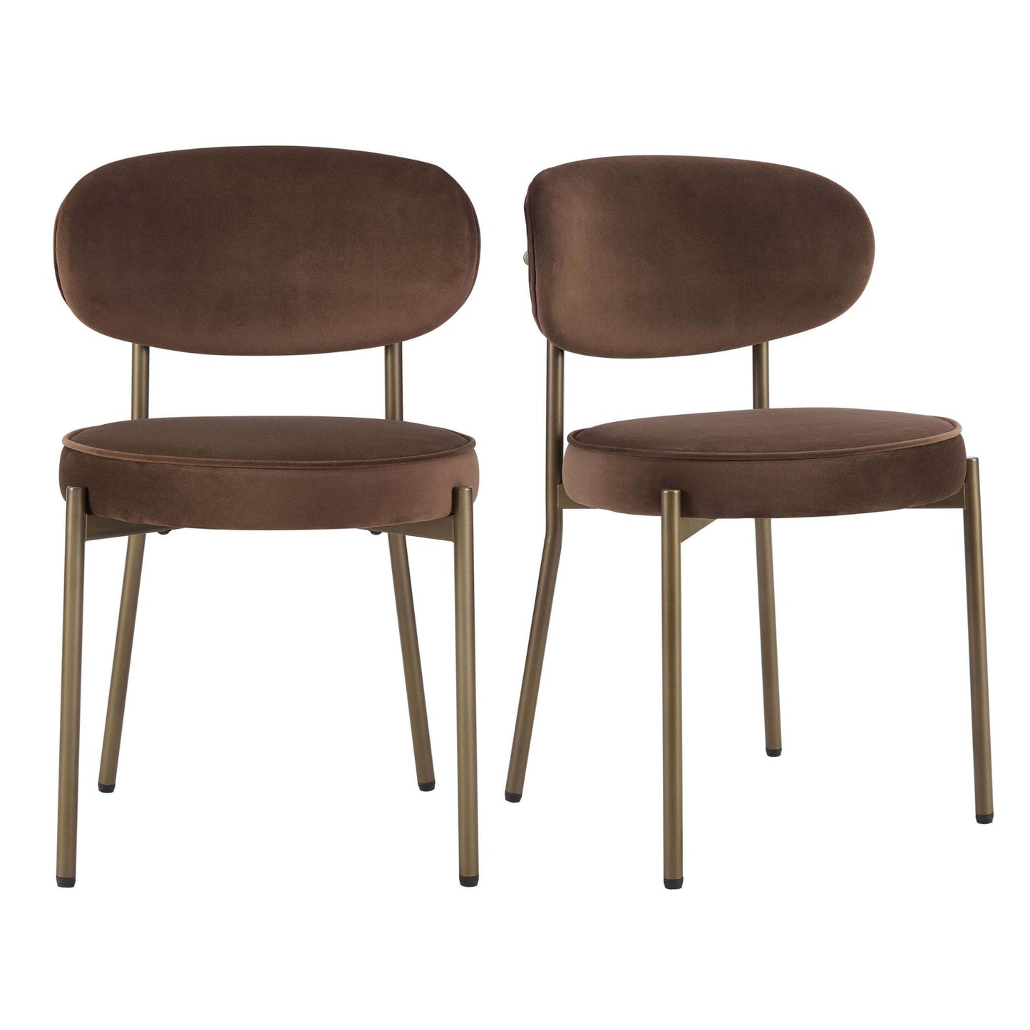 Dusk Mia Dining Chair in Matte Velvet