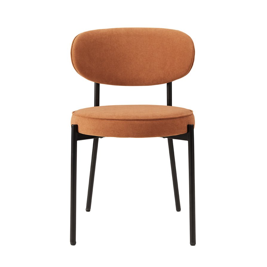 Dusk Mia Dining Chair in Matte Velvet