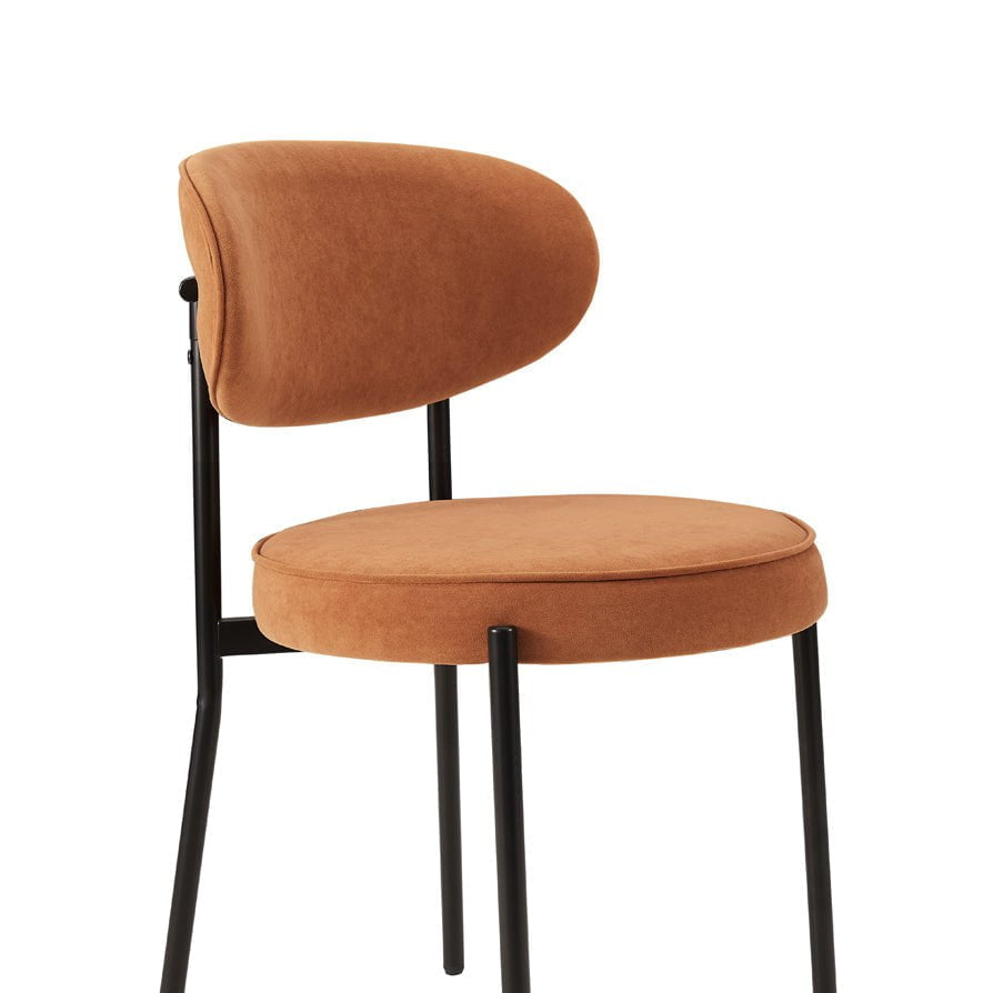 Dusk Mia Dining Chair in Matte Velvet