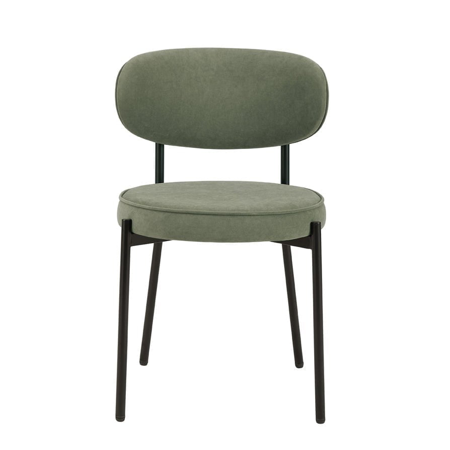 Dusk Mia Dining Chair in Matte Velvet
