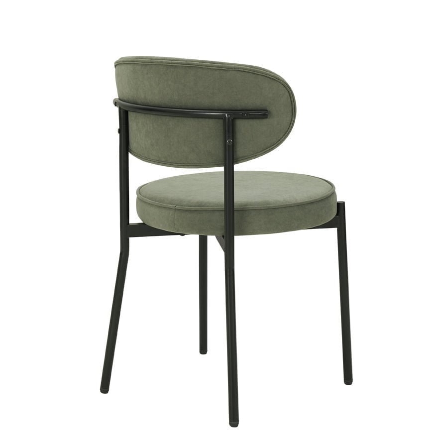 Dusk Mia Dining Chair in Matte Velvet