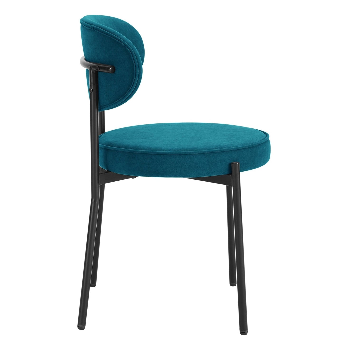 Dusk Mia Dining Chair in Matte Velvet