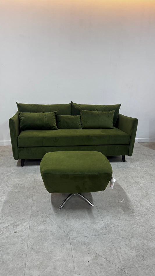 Swyft Model 08 2.5 Seater Sofa Bed in Vine