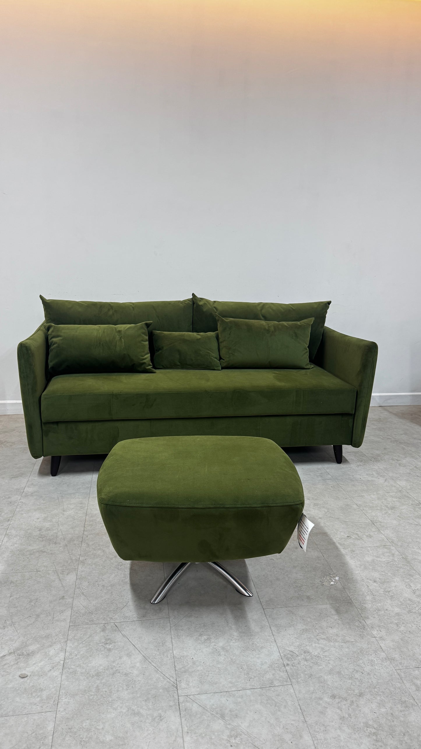 Swyft Model 08 2.5 Seater Sofa Bed in Vine