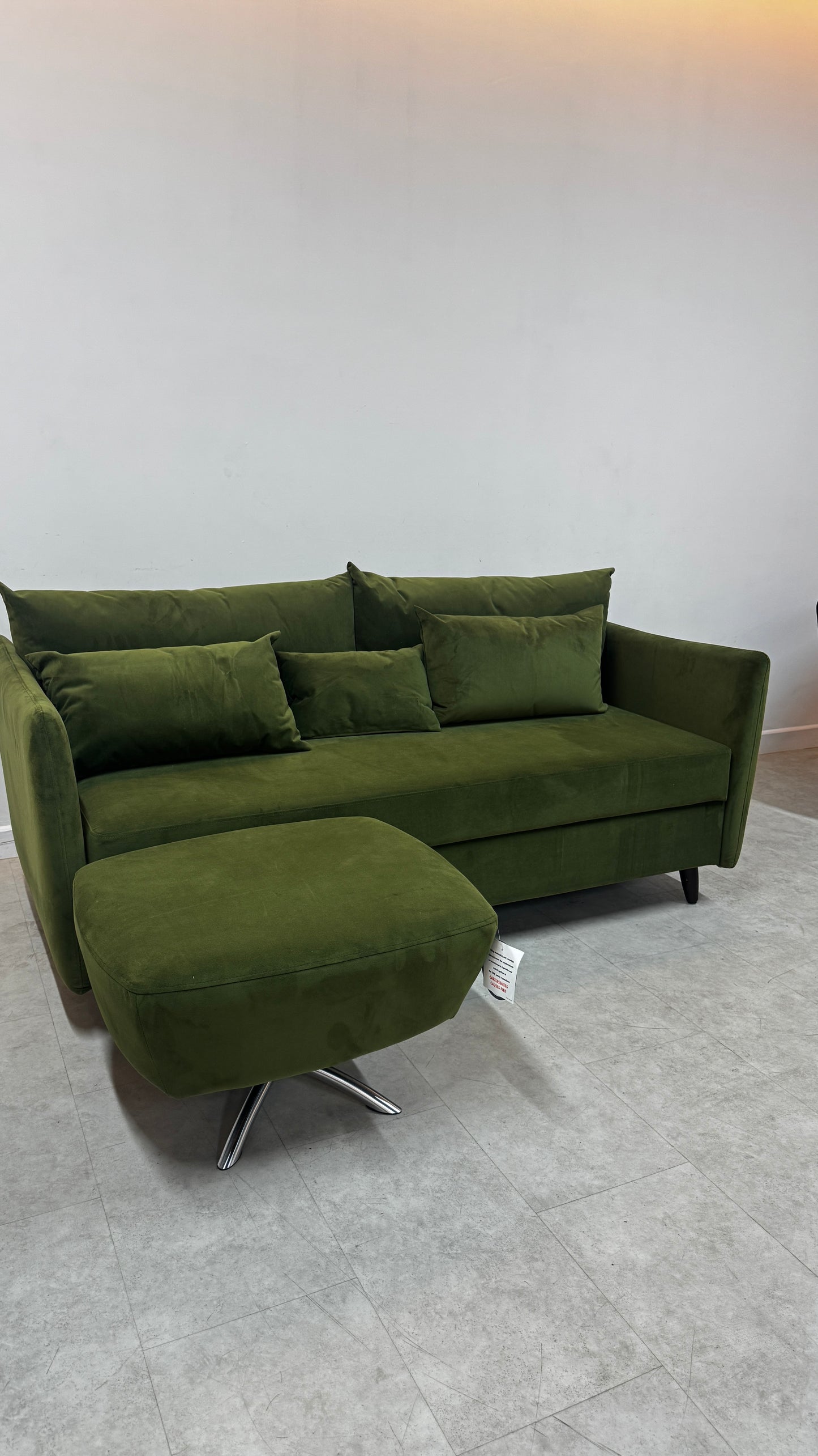 Swyft Model 08 2.5 Seater Sofa Bed in Vine