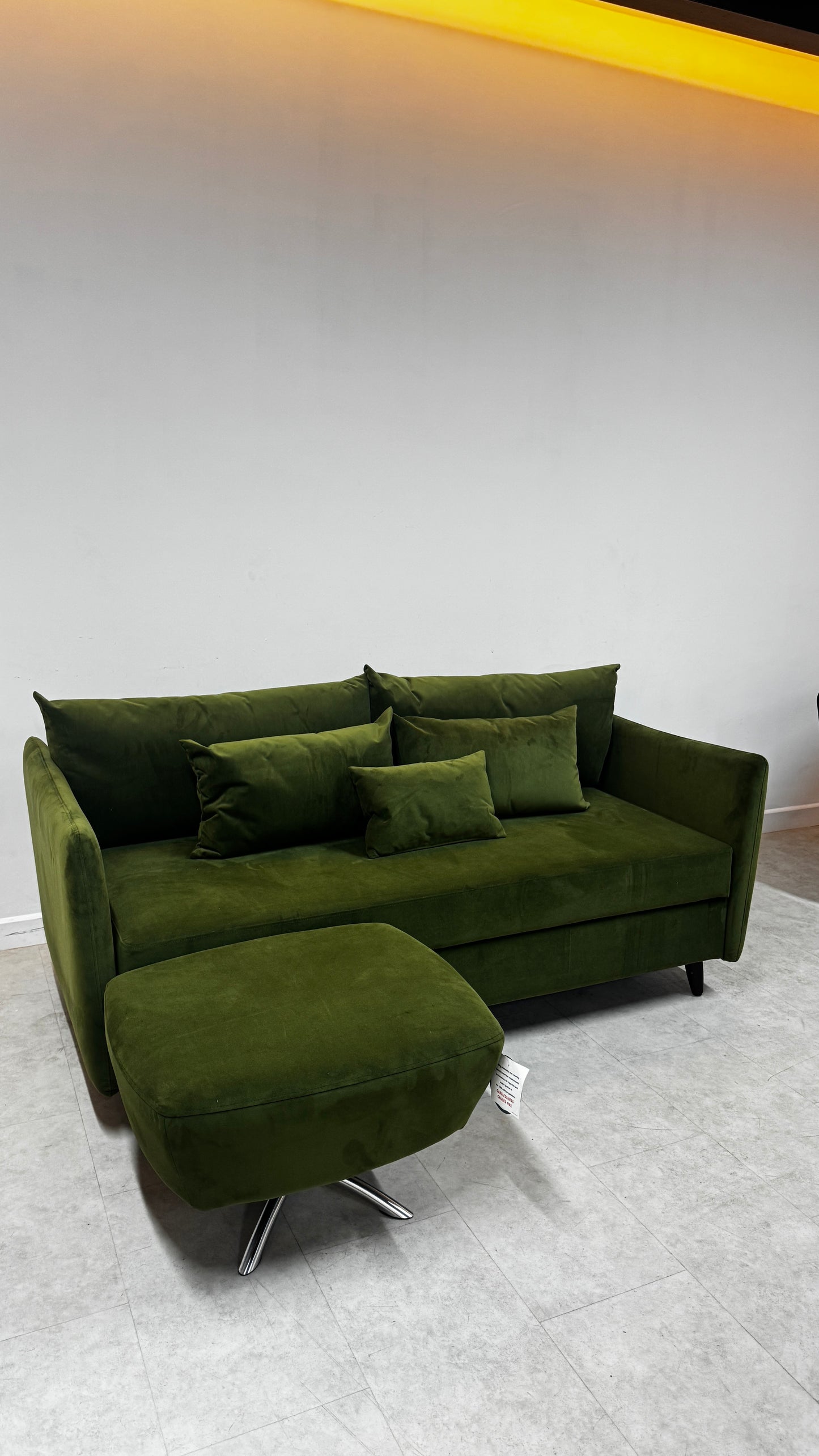 Swyft Model 08 2.5 Seater Sofa Bed in Vine