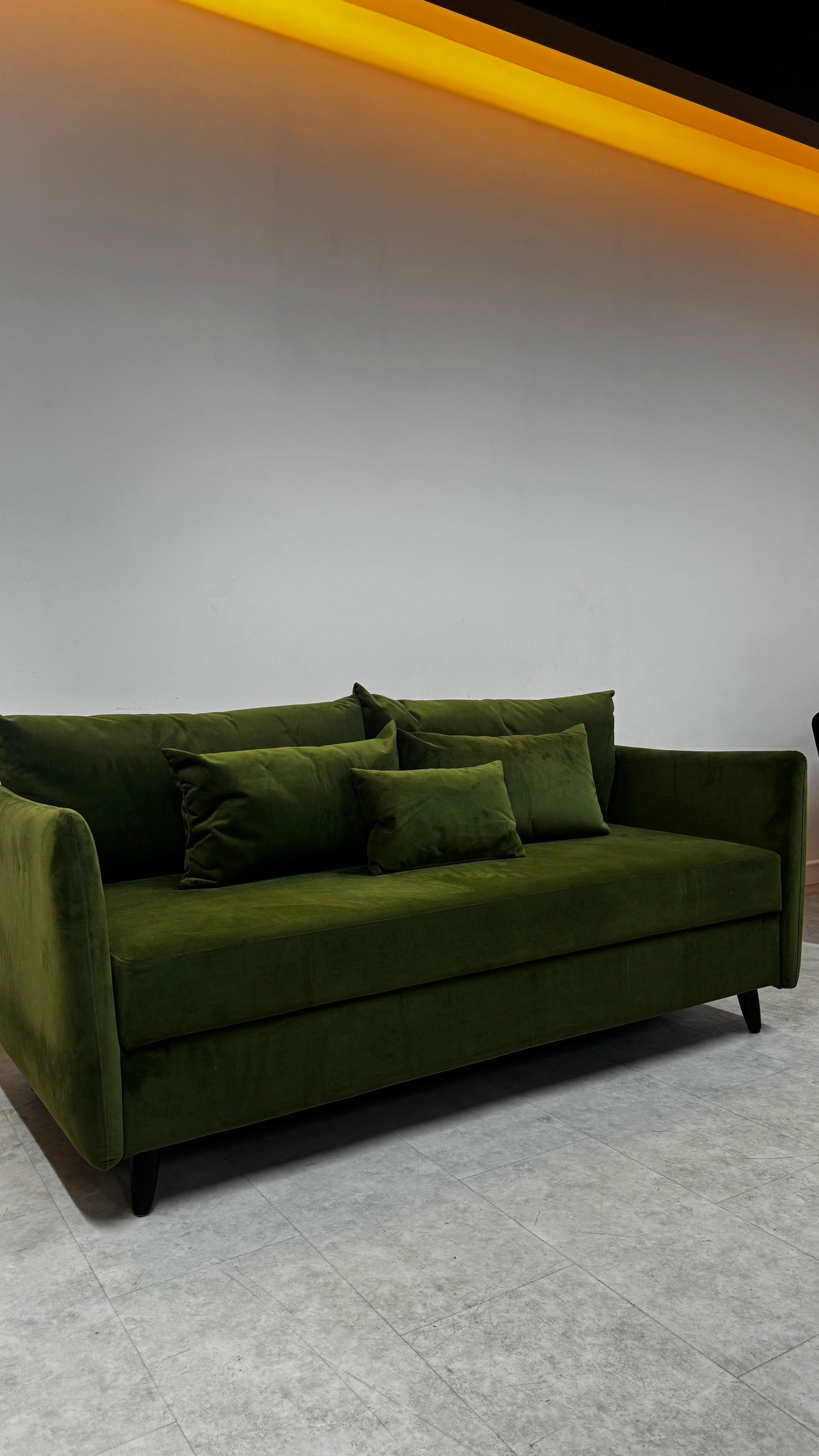 Swyft Model 08 2.5 Seater Sofa Bed in Vine
