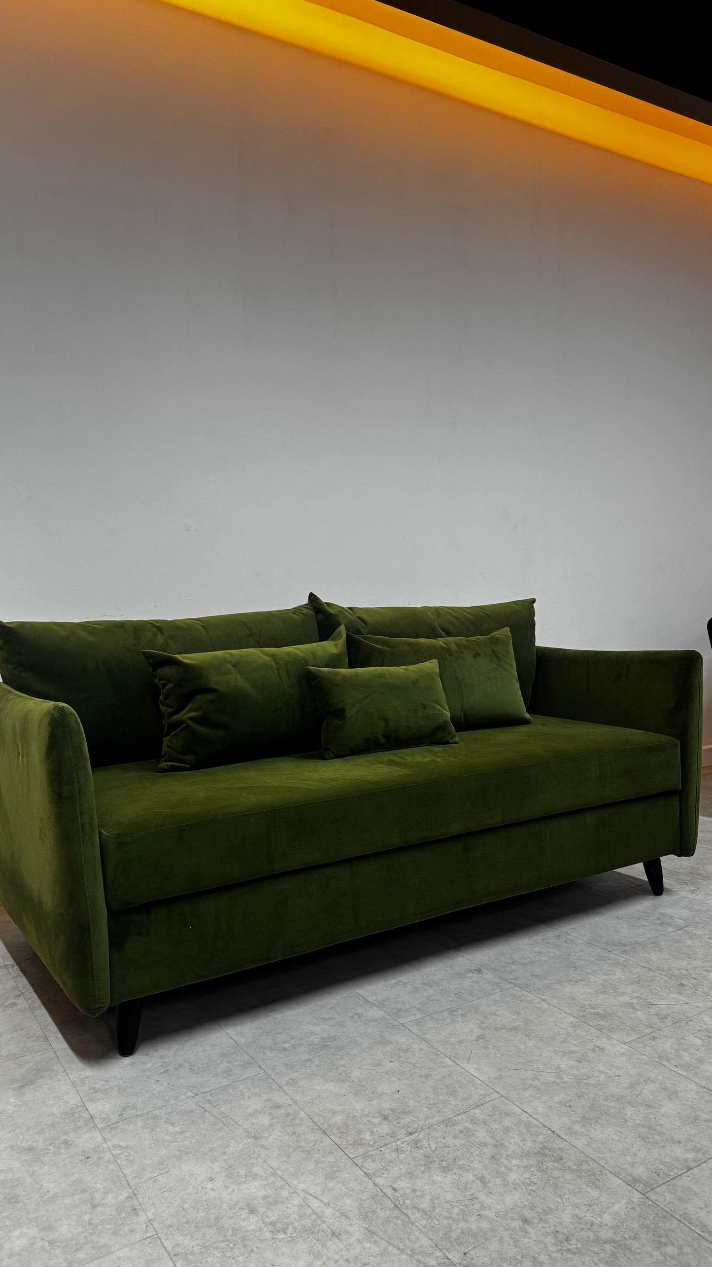 Swyft Model 08 2.5 Seater Sofa Bed in Vine